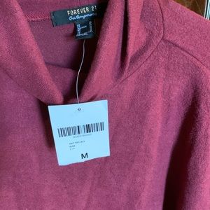 Maroon turtle neck from Forever 21.